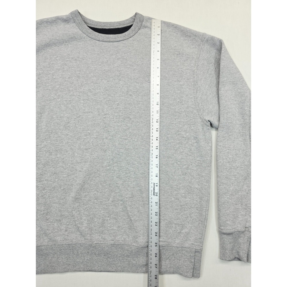 Champion Mens Crewneck Sweatshirt Gray Authentic Athleticwear Logo Large - Picture 6 of 8